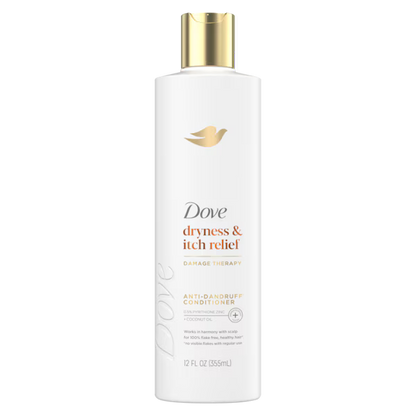 Dove - Conditioner Usa Anti Dandruff Dryness & Itch Relief 12Oz/355Ml
