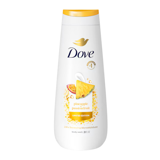 Dove - Body Wash Usa Pineapple & Passion Fruit 20Oz/591Ml