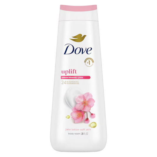 Dove - Body Wash Usa Uplift Sakura Blossom & Yuzu 20Oz/591Ml