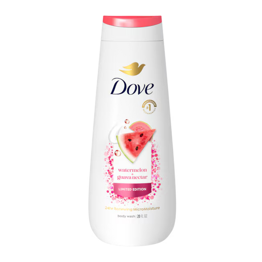 Dove - Body Wash Usa Watermelon & Guava Nectar 20Oz/591Ml