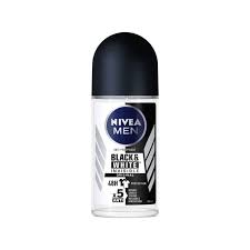 Nivea - Deodorant Roll On Men Black & White - 50Ml