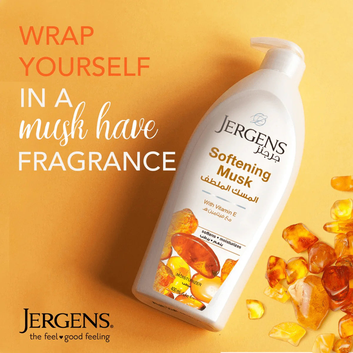 Jergens Lotion Softening Musk 400Ml