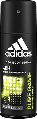 Adidas Deodorant Spray For Men Pure Game Intense & Bold 150Ml