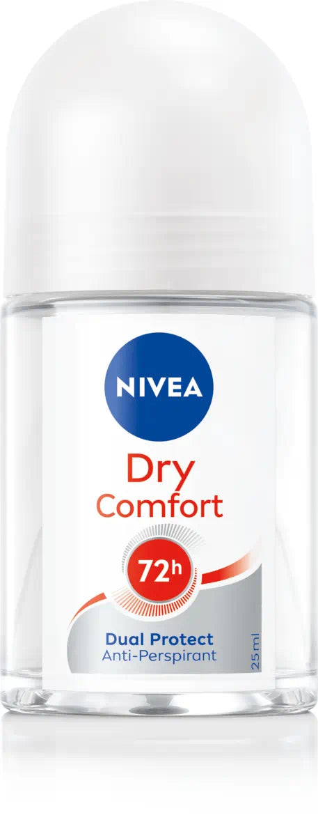 Nivea - Deodorant Roll On Women Dry Comfort - 25Ml