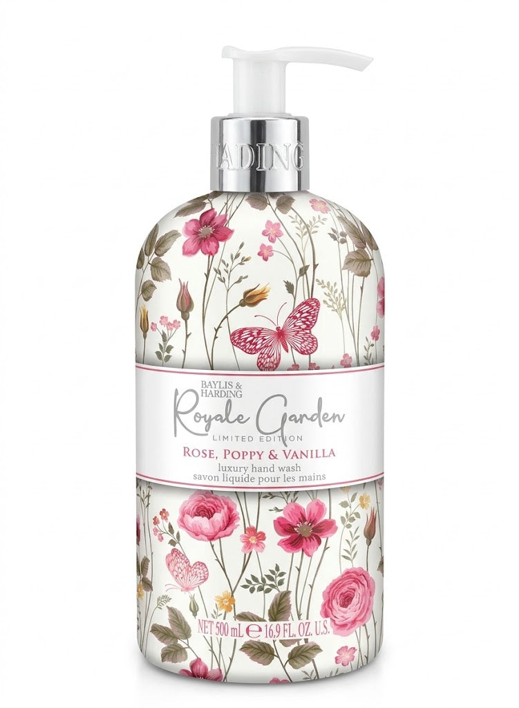 Baylis & Harding - Royale Garden Rose, Poppy & Vanilla Hand Wash - 500 ml