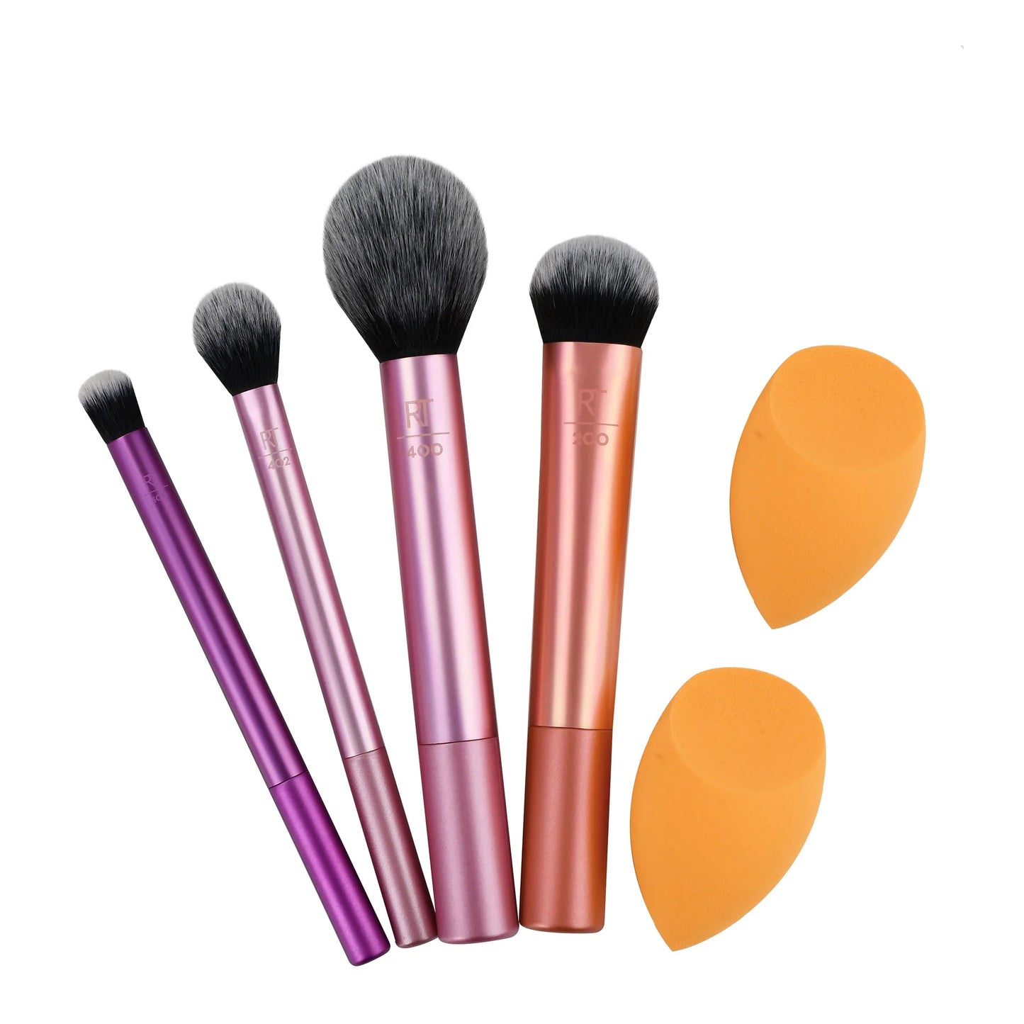 Real Techniques - Every Day Essentials Makeup Brush & 2 Sponge 6'S