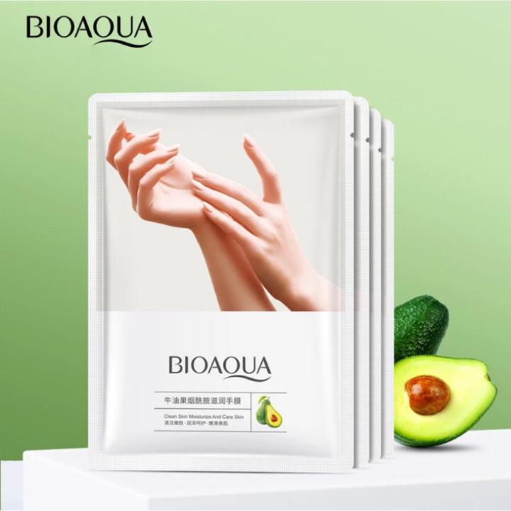 Bioaqua Avocado Niacinamide Hand Mask - 1 PC