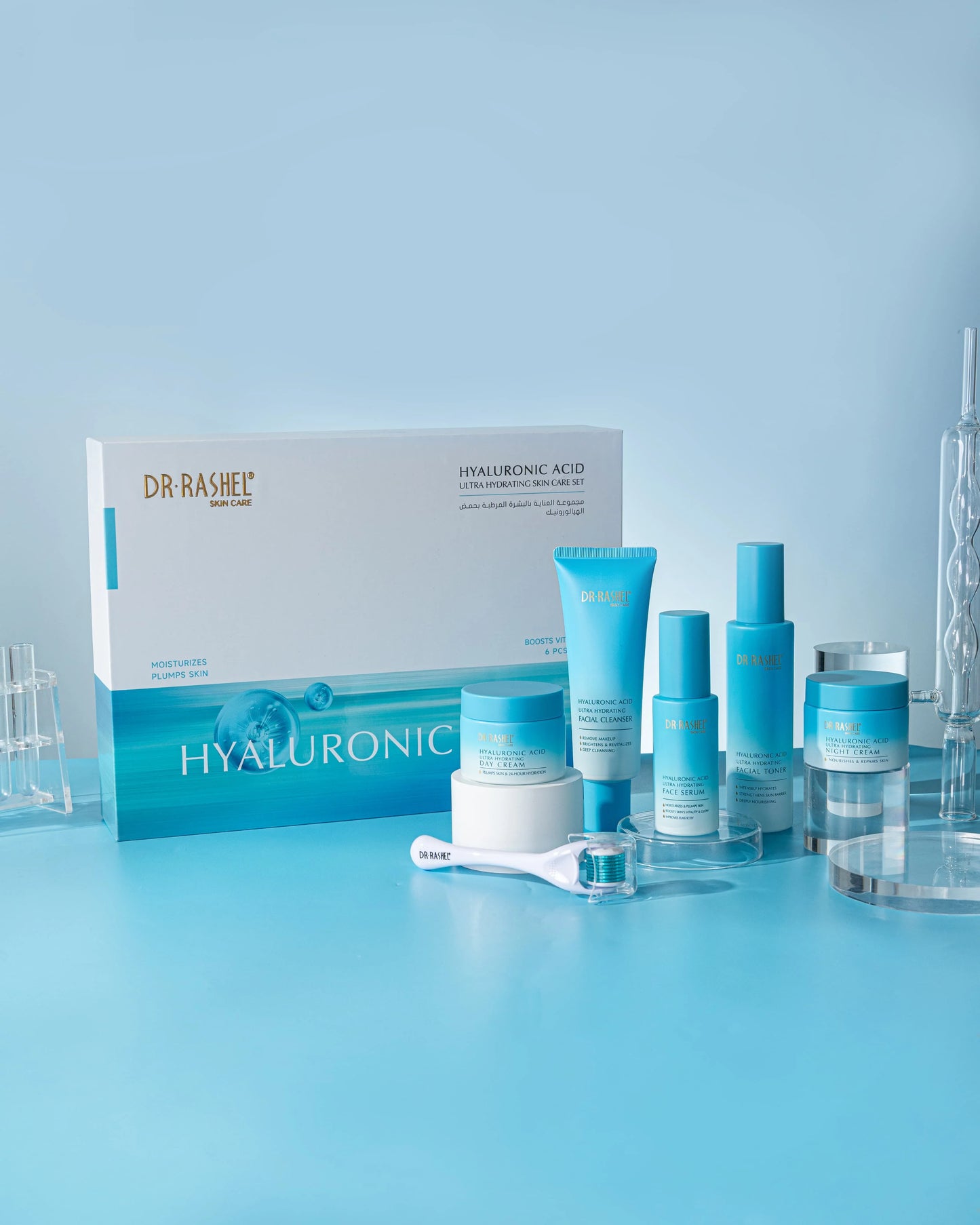 Dr Rashel - Hyaluronic Acid Ultra Hydrating Skin Care 5 Pcs/Travel Set