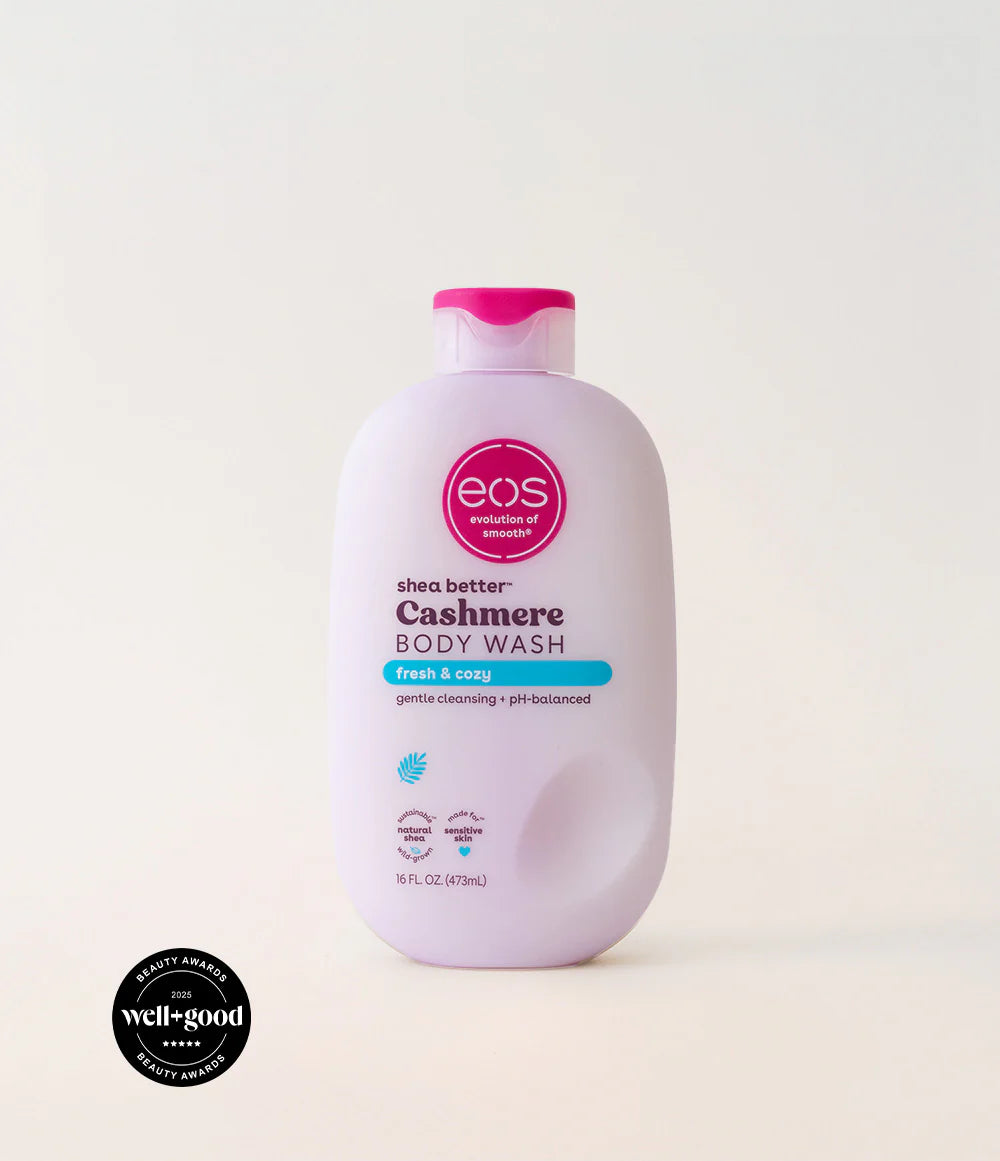 Eos Shea Better Cashmere Body Wash 473ml - Fresh & Cozy