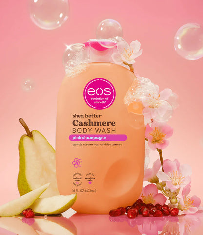 Eos Shea Better Cashmere Body Wash 473ml - Pink Champagne