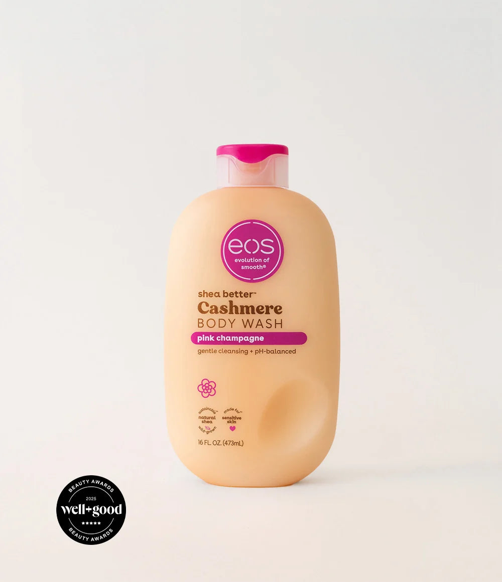 Eos Shea Better Cashmere Body Wash 473ml - Pink Champagne
