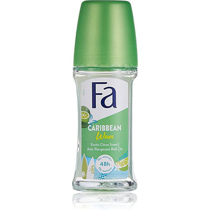 Fa Deodorant Roll On Caribbean Lemon 50Ml