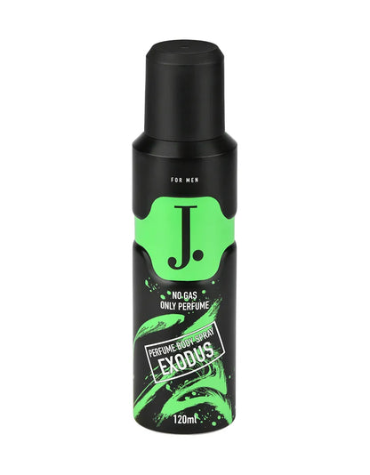 J. No Gas Perfume Body Spray - Exodus - 120ml