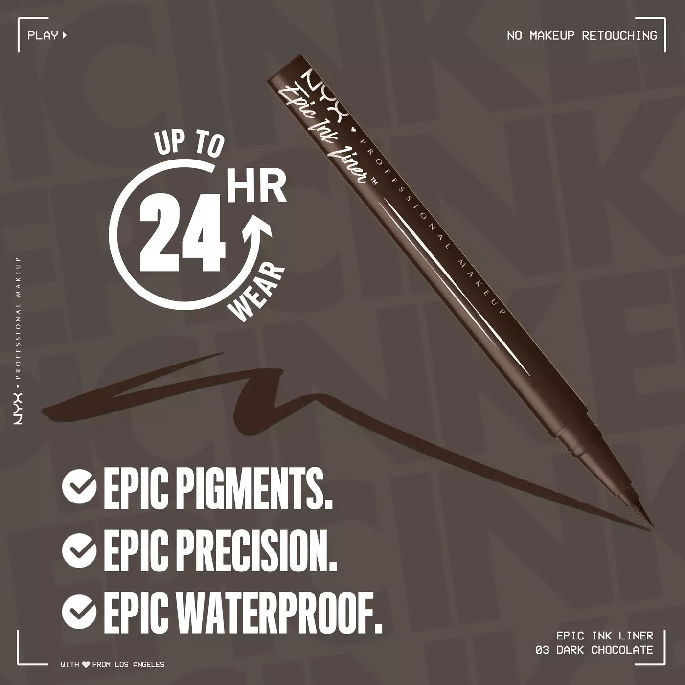 NYX Professional Makeup Epic Ink Liner Waterproof 1ml