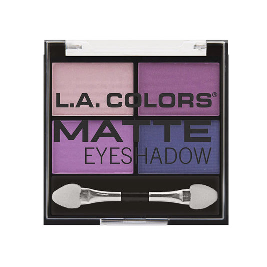 L.A. Colors - 4  Matte Eyeshadow Palette - Mattenificent