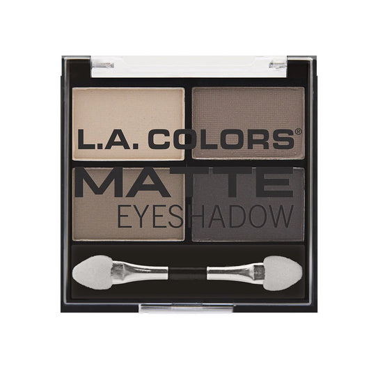 L.A. Colors - 4  Matte Eyeshadow Palette - Matteriffic