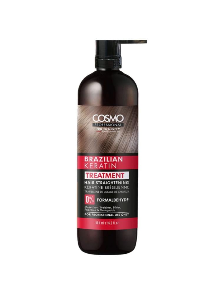 Cosmo Professional Brazilian Keratin Hair Straightening Treatment 500Ml