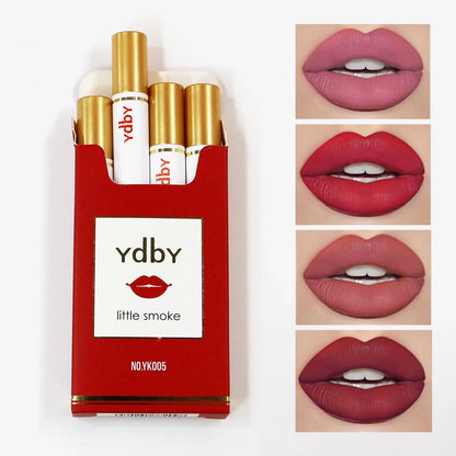 Ydby - Matte Lipstick Little Smoke 4Pc