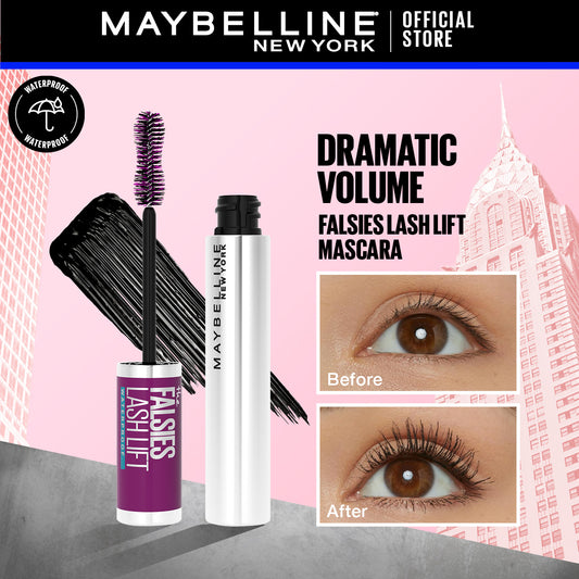 Maybelline New York The Falsies Lash Lift Waterproof Mascara - Lifted, fuller lashes.