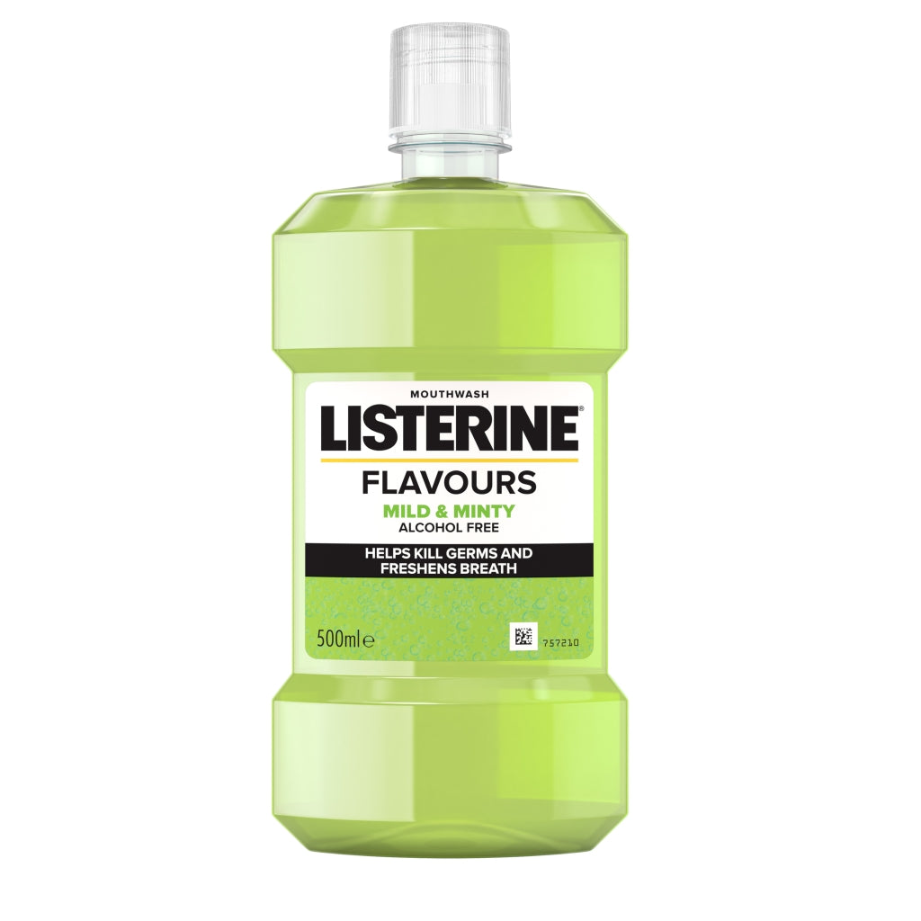 Listerine - Mouth Wash Mild & Minty 500Ml