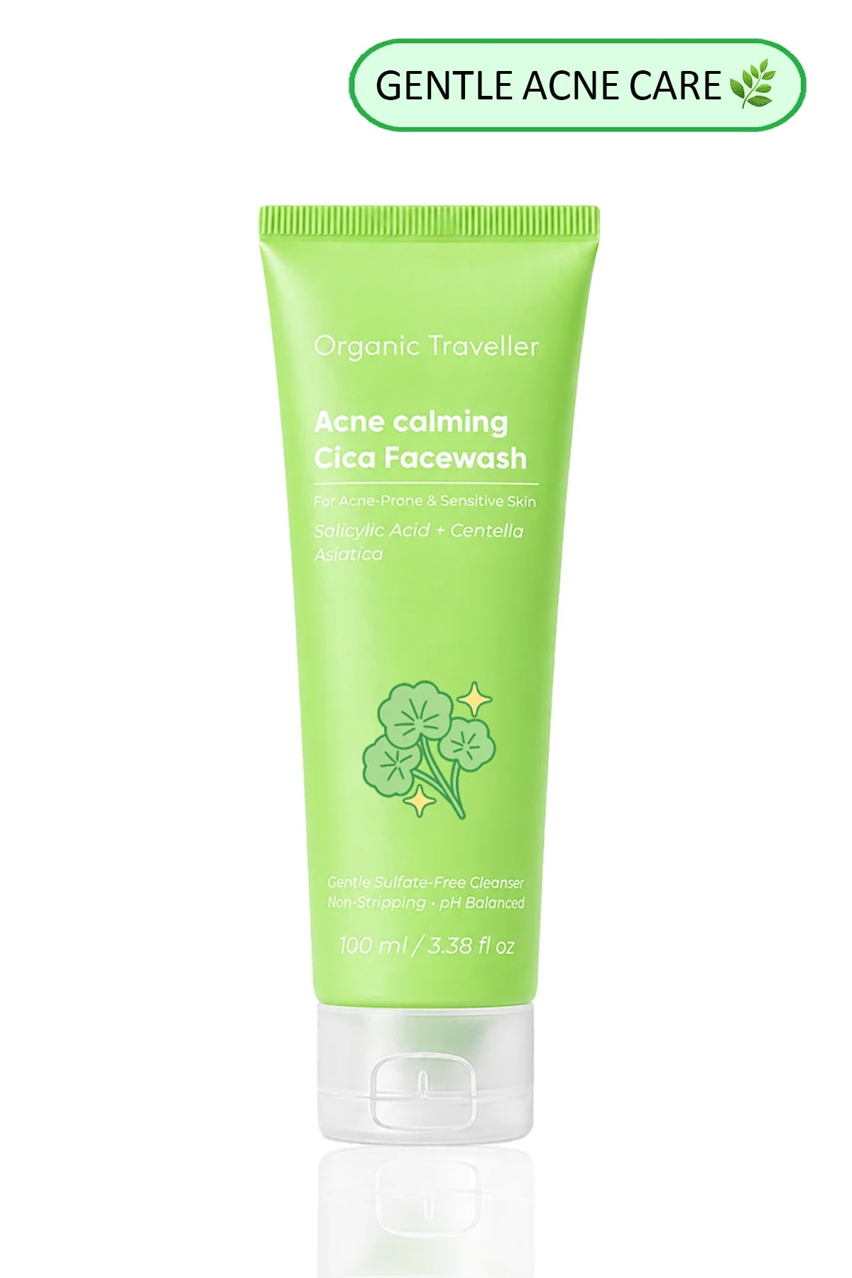 Organic Traveller - Acne Calming Cica Facewash