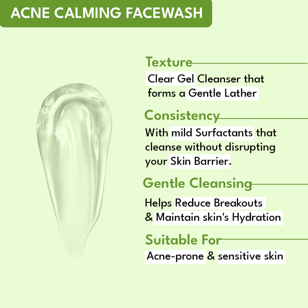 Organic Traveller - Acne Calming Cica Facewash