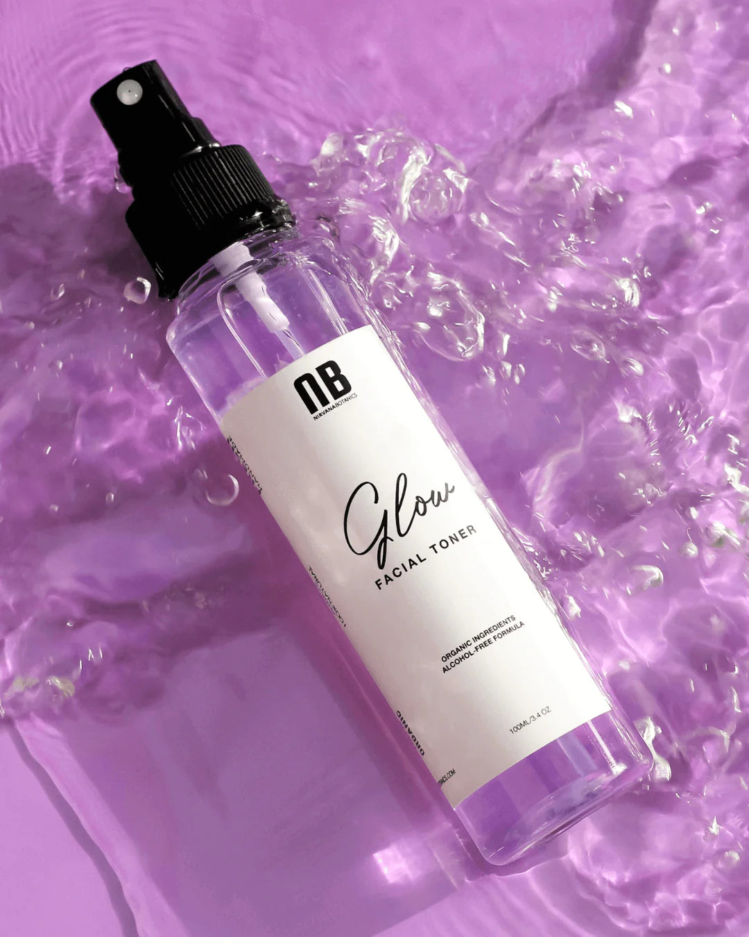 Nirvana Botanics - Glow Facial Toner - Strengthens Moisture Barrier