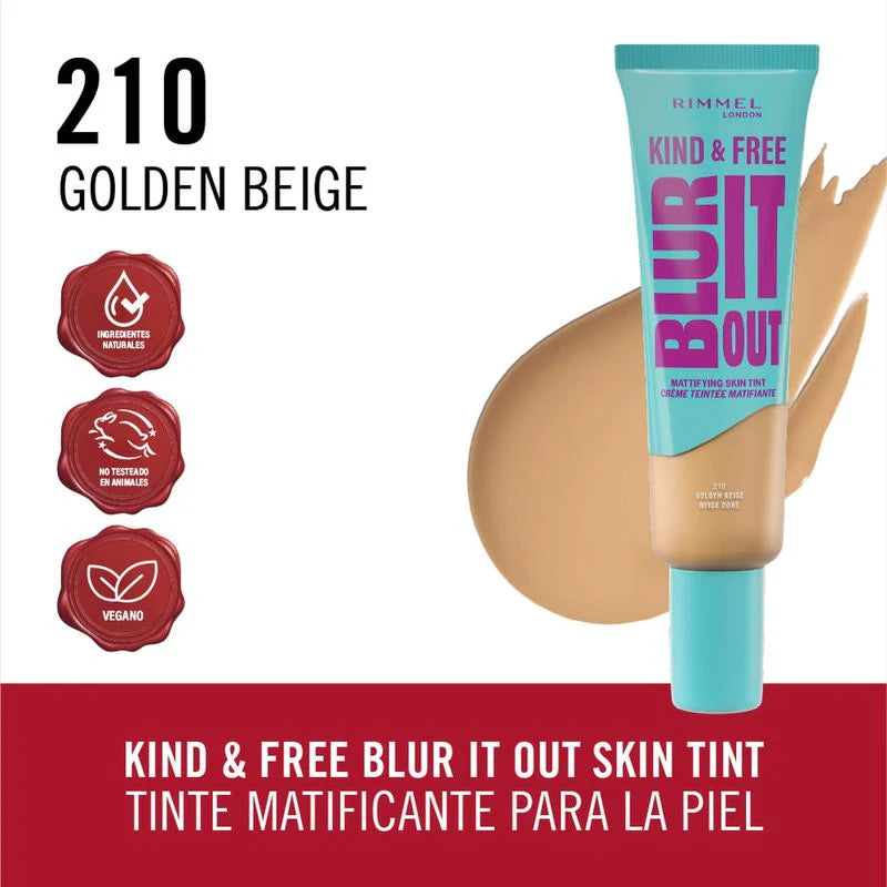 Rimmel London - Kind & Free Liquid foundation 30Ml
