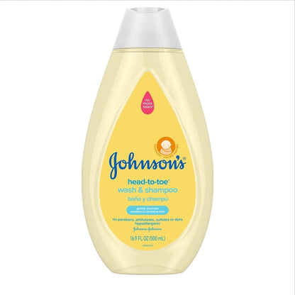 Johnson's Baby Body Wash Top-To-Toe 500Ml