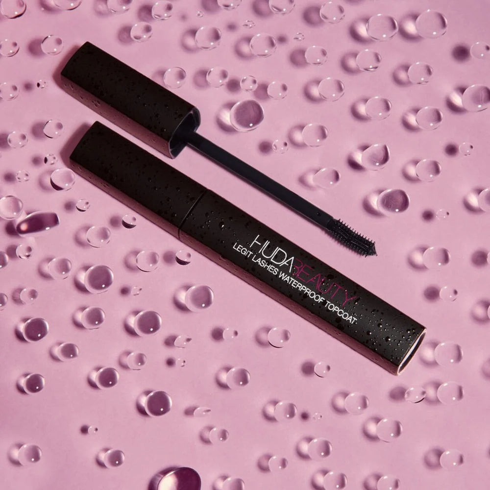Huda Beauty Legit Lashes Waterproof Topcoat Mascara