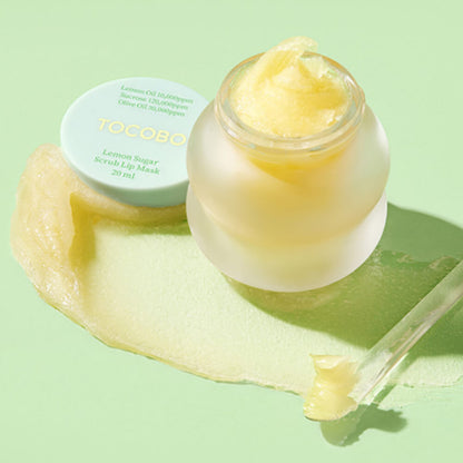 Tocobo - Lemon Sugar Scrub Lip Mask - 20ml