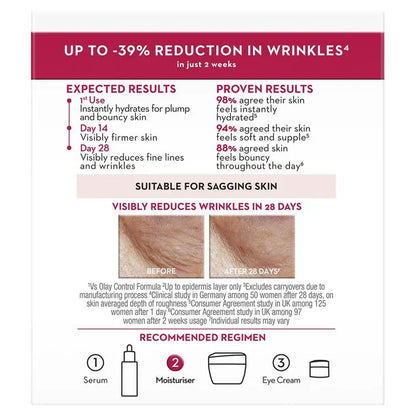 Olay - Regenerist Collagen Peptide 24 Fragrance Free Moisturiser Cream - 50G