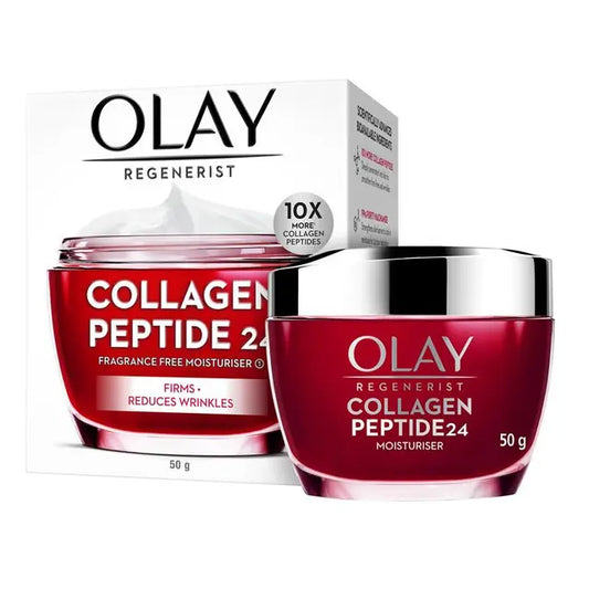 Olay - Regenerist Collagen Peptide 24 Fragrance Free Moisturiser Cream - 50G