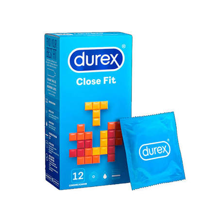 Durex Condom Close Fit 12'S