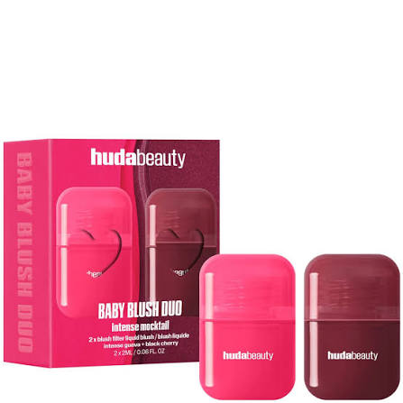 Huda Beauty - Intense Mocktail Baby Blush Duo - Intense Guava & Black Cherry