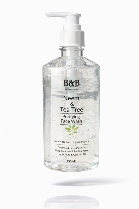 B&B Derma - Neem & Tea Tree Purifying  Face Wash