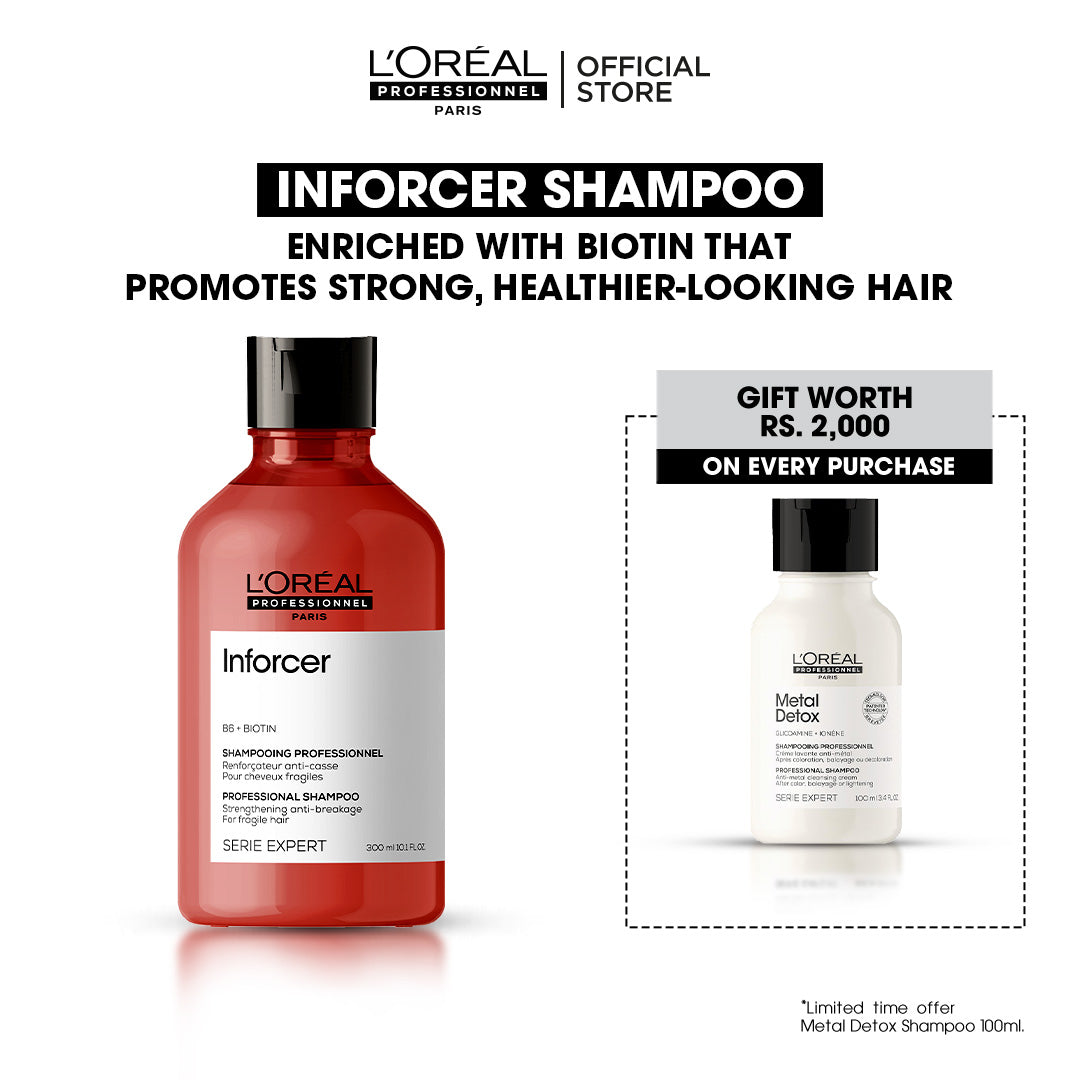 L'Oreal Professional - Serie Expert Inforcer Shampoo 300 ML - For Weak & Brittle Hair