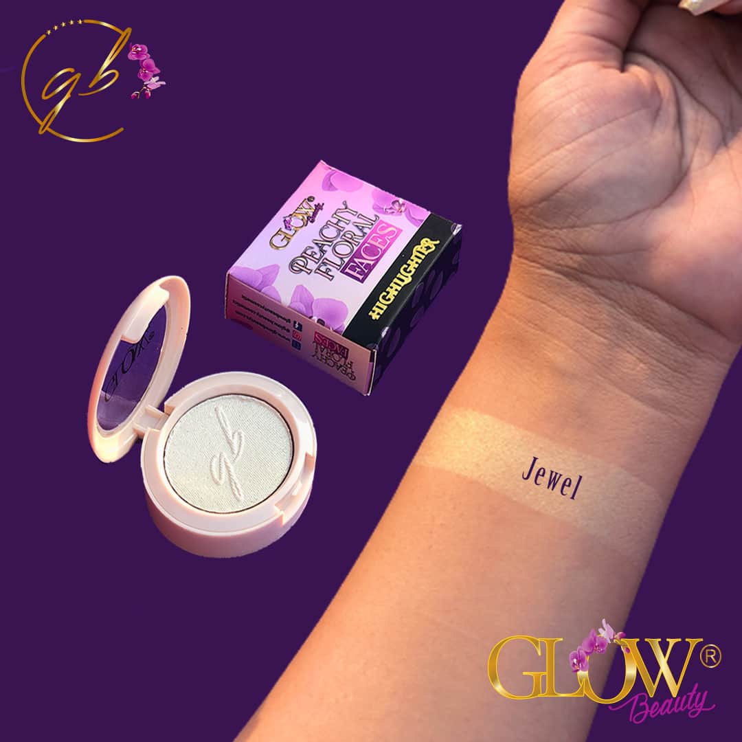 Glow Beauty - Highlighter Peachy Floral Faces
