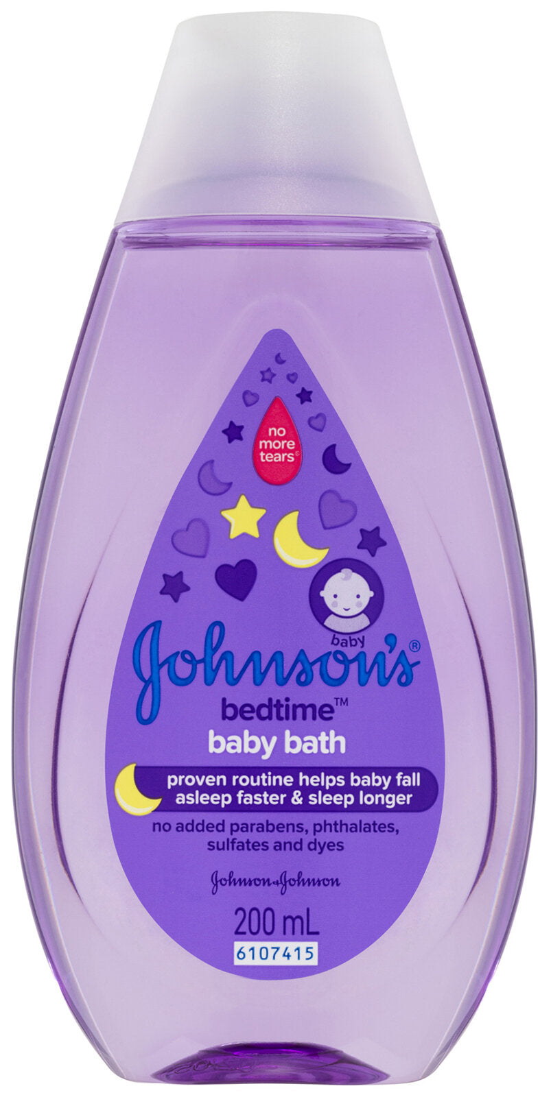 Johnsons - Baby Bedtime Hair & Body Bath - 200 ml