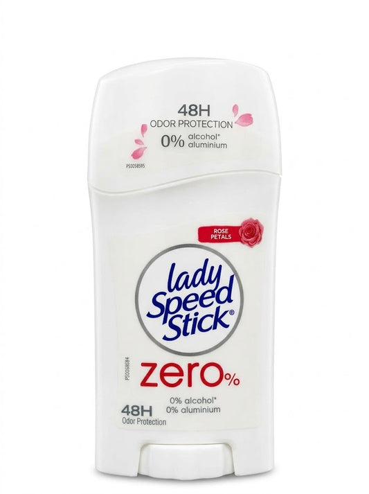 Lady Speed Stick - Zero% Alcohol Rose Petals Deodorant Stick - 40G