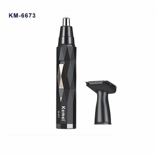Kemei Facial Shaver and Nose Trimmer 2-in-1 KM-6673