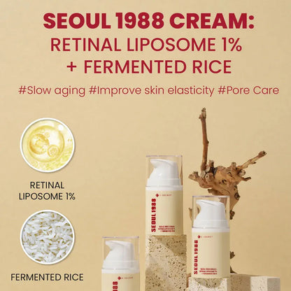 K-Secret - Seoul 1988 Cream: Retinal Liposome 1% + Fermented Rice 50ml