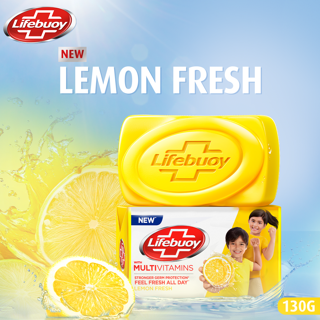 Lifebuoy - Lemon Fresh Soap - 130g