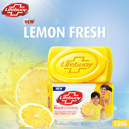 Lifebuoy - Lemon Fresh Soap - 130g