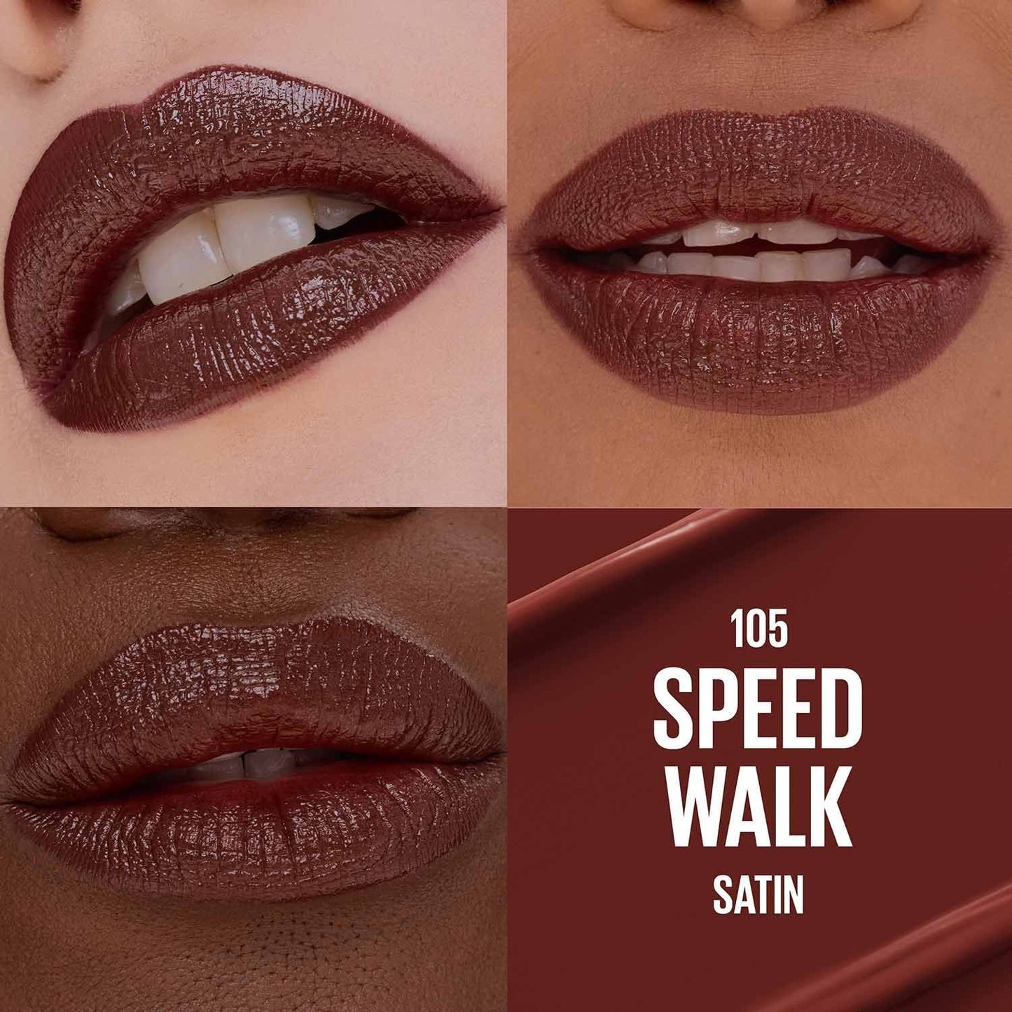 Maybelline USA - Serum Lipstick with Hyaluronic Acid Satin Finish 3.4G