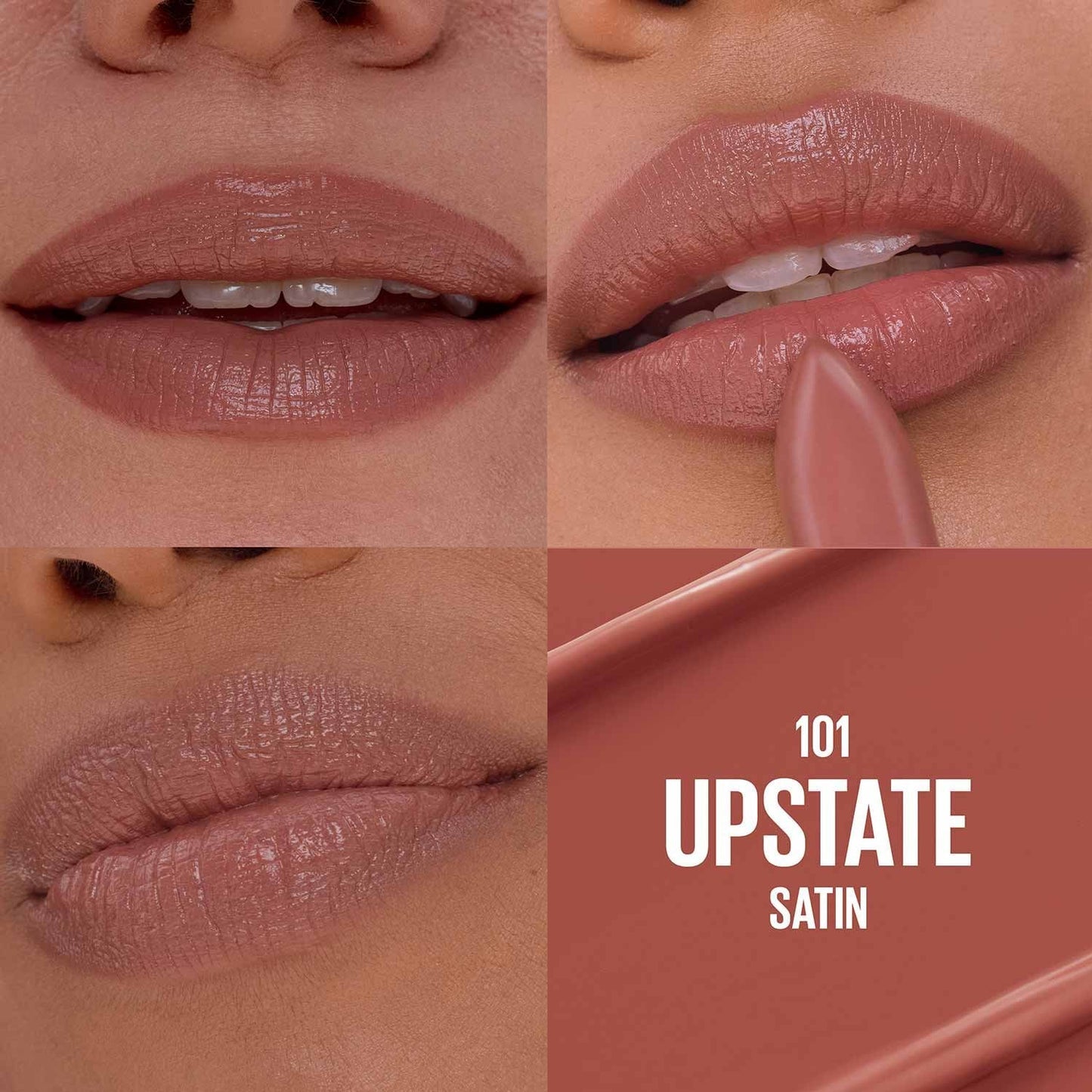 Maybelline USA - Serum Lipstick with Hyaluronic Acid Satin Finish 3.4G