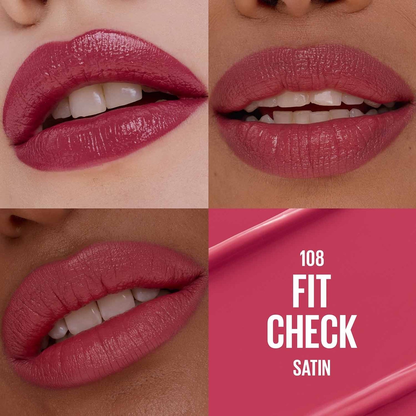 Maybelline USA - Serum Lipstick with Hyaluronic Acid Satin Finish 3.4G