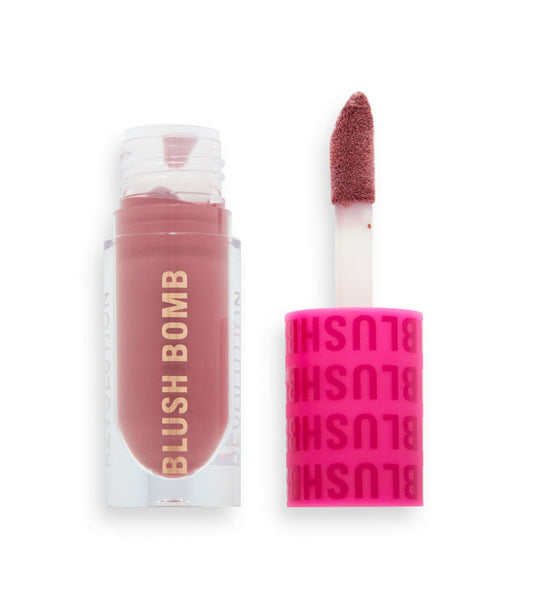 Makeup Revolution Blush Bomb Cream Blusher Rose Lust