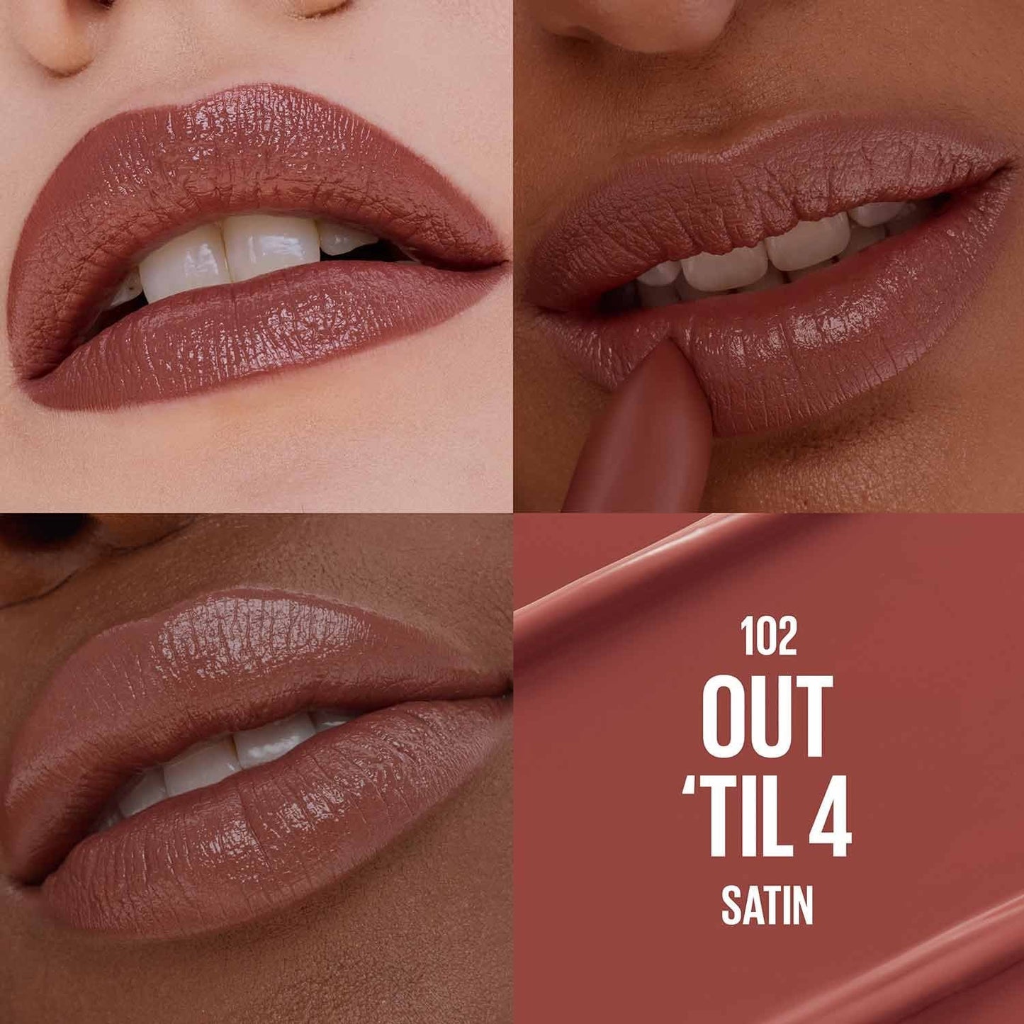 Maybelline USA - Serum Lipstick with Hyaluronic Acid Satin Finish 3.4G