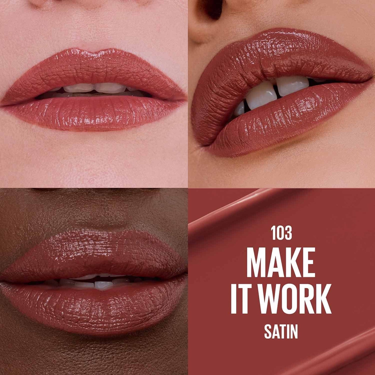 Maybelline USA - Serum Lipstick with Hyaluronic Acid Satin Finish 3.4G